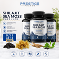 Prestige Pharma Shilajit Sea Moss Capsules Buy 2 Get 2 Free promotion