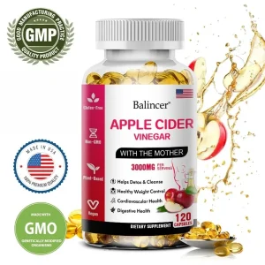 Apple Cider Vinegar Recovery & Detox Capsules