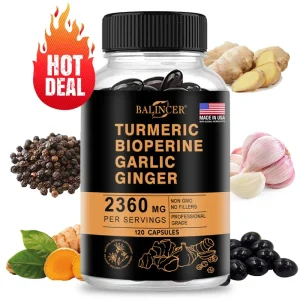 Turmeric & Ginger Metabolism Booster Capsules