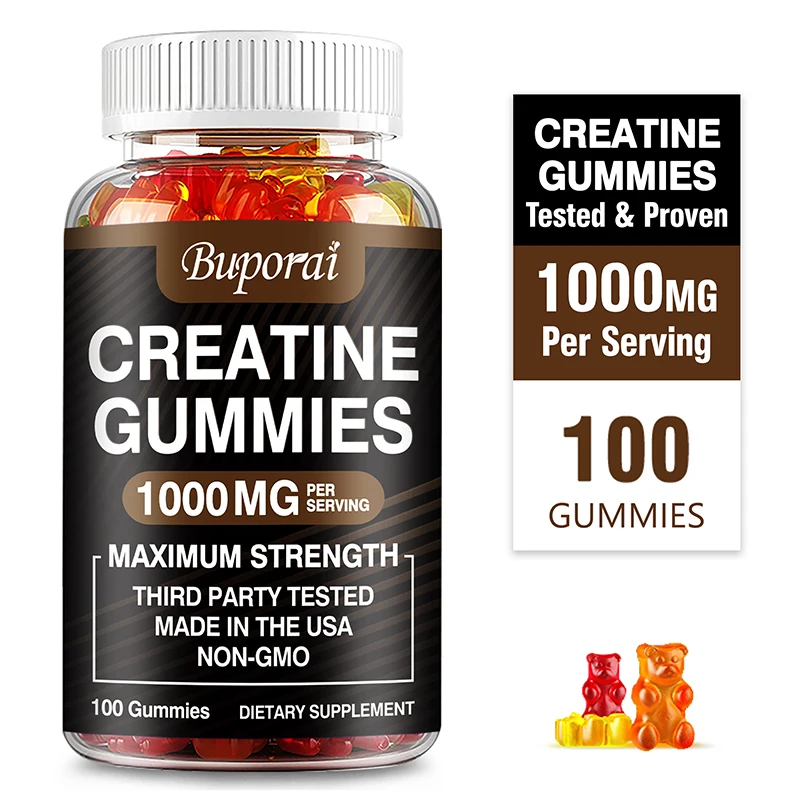 Creatine Monohydrate Capsules – Gym Essential